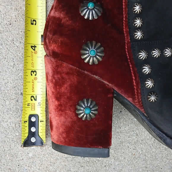 Double D by Old Gringo Tahoma Black Wine Sz 9 - Picture 9 of 16